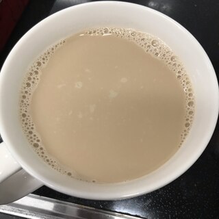 麦茶でカフェオレ